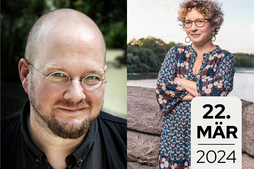 Doppellesung Herr von Aster und Rebecca Salentin im BFW Leipzig